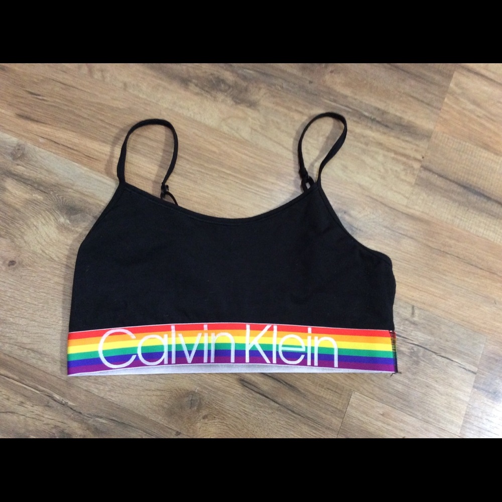 Calvin Klein Rainbow Unlined Bralette